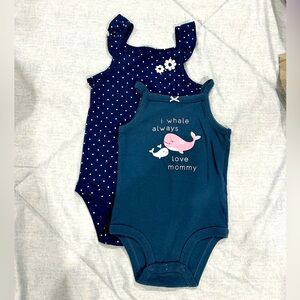 Carter’s Baby Girl Sleeveless Bodysuit